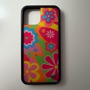 Wildflowers Retro Floral Phone Case in Pink, Yellow, Blue, Green
